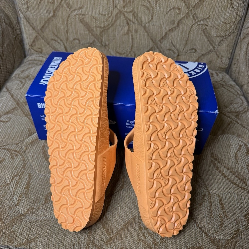 Birkenstock Gizeh EVA Papaya Women's Size 8 EU 39 Thong Sandals With Box - Picture 5 of 5